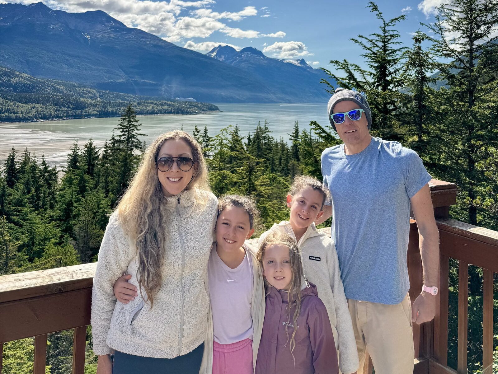 Peter McLaughlin with his family